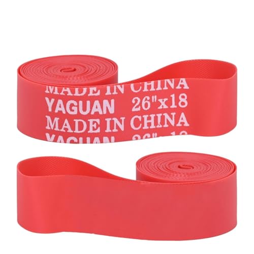 Moliuoly Stück Felgenband für Fahrräder, PVC-Reifenliner, Fahrradschlauchpolster, Pannenschutzband