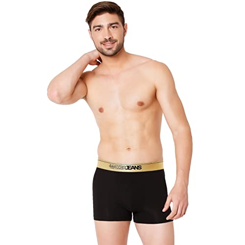 Image of Underjeans Men's Cotton Blend Regular Fit Trunk