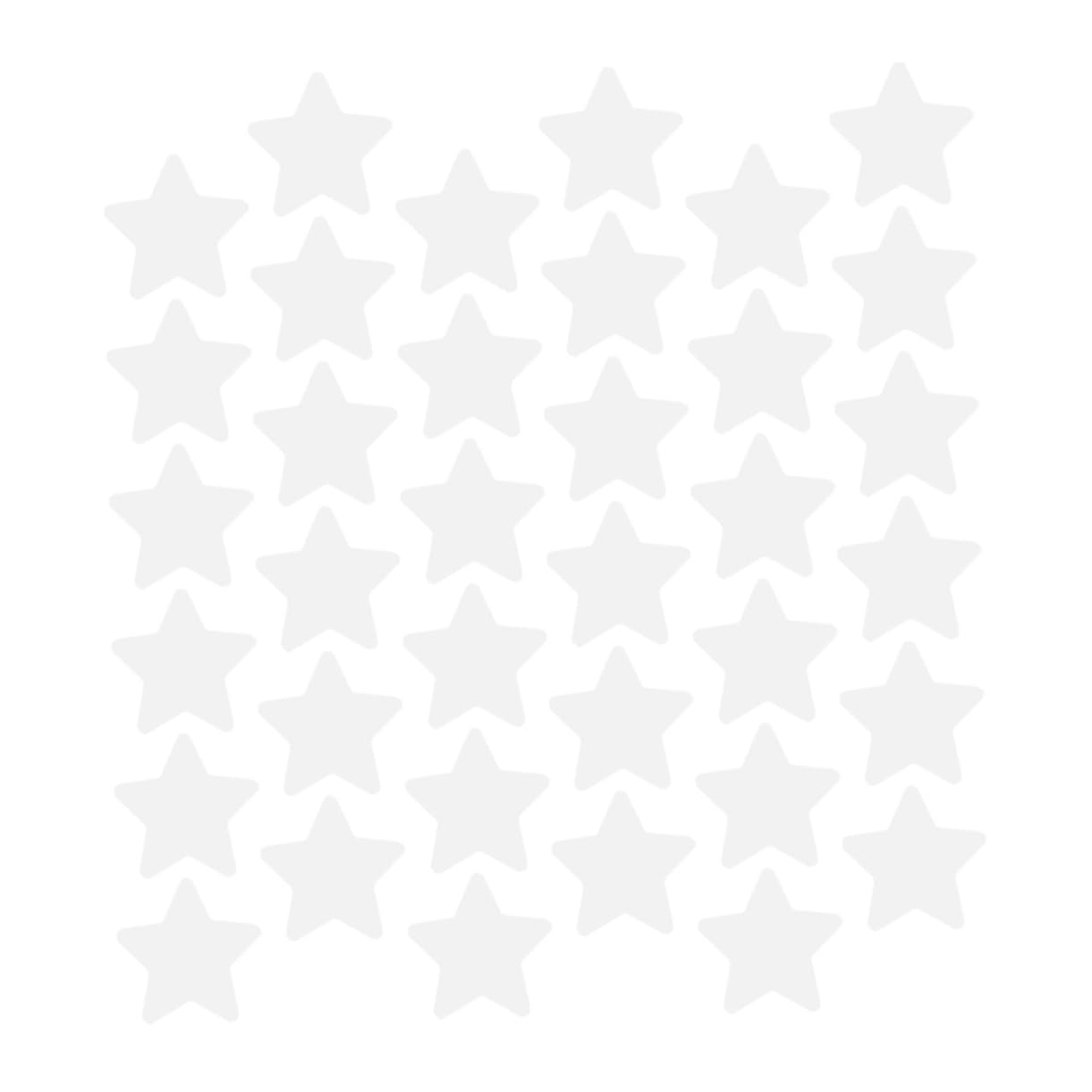 Recortes de estrella SHINEOFI blancos de 200 piezas para manualidades escolares y aulas