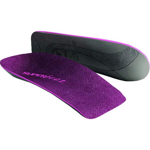 Superfeet Everyday Women's Slim Fit Insoles, Thin and Strong Arch Support Inserts
