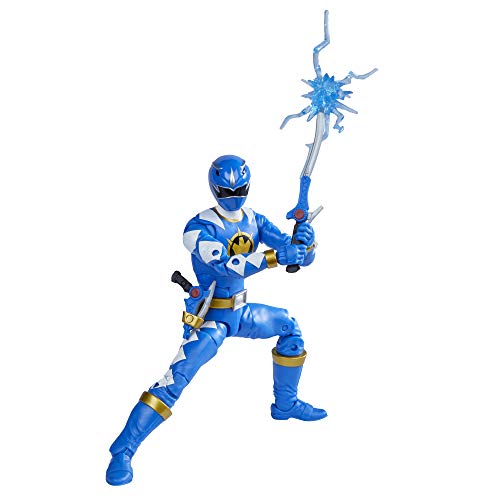Power Rangers Lightning Collection Dino Thunder Blue Ranger 6-Inch Premium Collectible Action Figure Toy With Accessories #TOP4