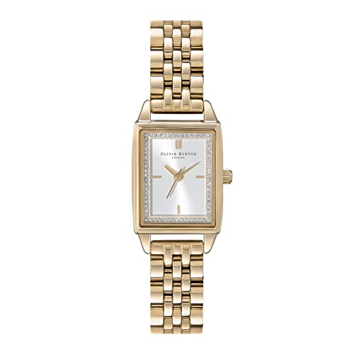 ���K�㗝�X [OLIVIA BURTON] �I���r�A�o�[�g�� ���v �r���v ���f�B�[�X ob24000013 �^�E���n�E�X 21mm ���N�^���O�� �z���C�g & �S�[���h �u���X���b�g