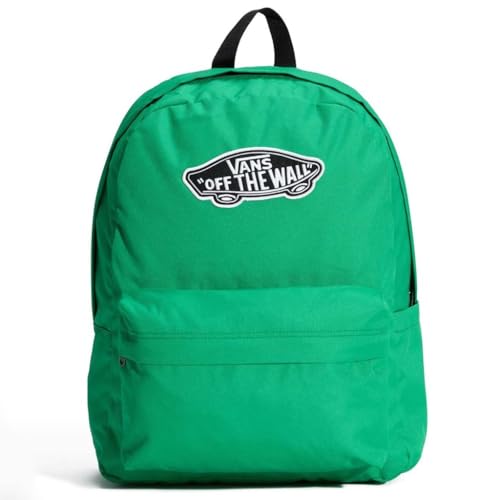 Vans Mochila clásica Old Skool unisex, verde vivo, mediana, Vivid Verdant, M