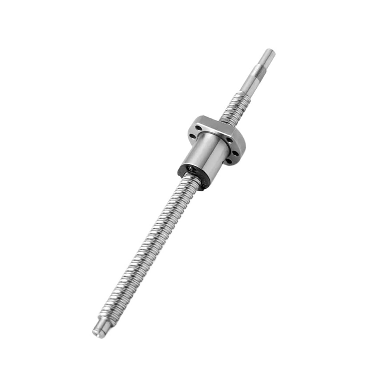 Metal Ball Screw nut end Processing End Machined SFS2010 C7 Mute Silent Ball Screw CNC Parts Bearing Nut Housing BKBF Mode Ball Screw(350mm)