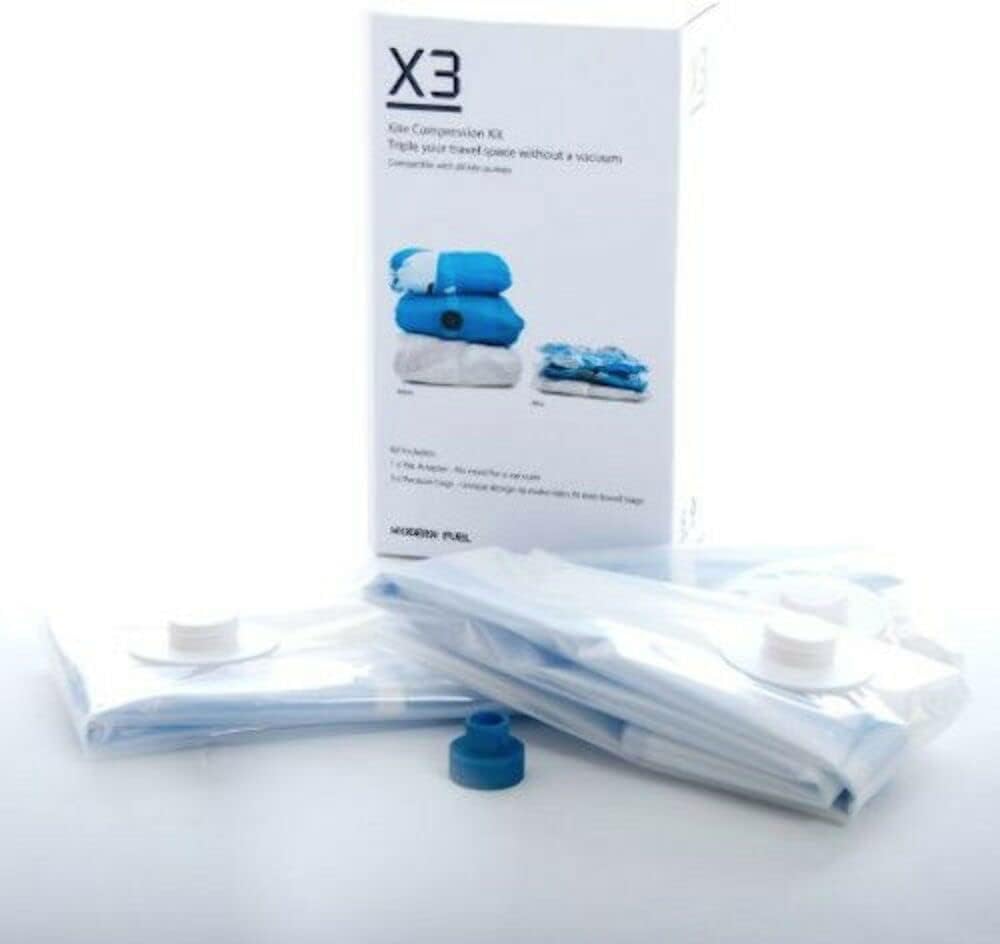 X3 Kiteboarding Vacuum Travel Bag Kite Compression Kit Set of 3