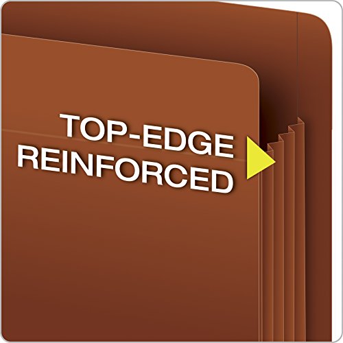 Pendaflex 95363 Heavy-Duty End Tab File Pockets, Straight Cut, 1 Pocket, Letter, Brown (Box Of 10) #TOP3