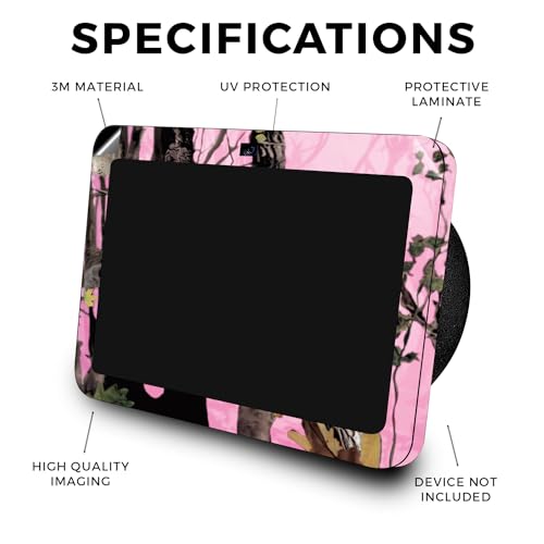 Image of Skin Compatible with Amazon Echo Show 8 (3rd Gen, 2023) - Pink Tree Camo - Premium 3M Vinyl Protective Wrap Decal Cover - Easy to Apply, Crafted in The USA by MightySkins