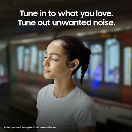 Image of SAMSUNG Galaxy Buds 3 FE (2025) + Galaxy SmartTag2, True Wireless Bluetooth Earbuds, Active Noise Cancellation, Powerful Sound, Clear Calls, Long Lasting Battery, Gray [US Version, 2 Year Warranty]