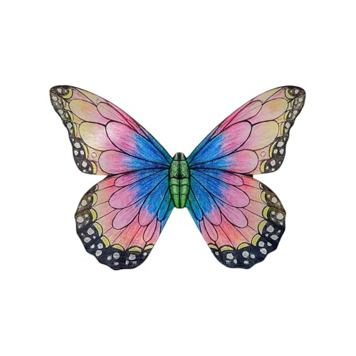 Costume ailes de papillon fille pour fêtes d'anniversaire