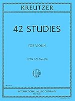 INT2073 - Kreutzer - 42 Studies For Violin 161727237X Book Cover