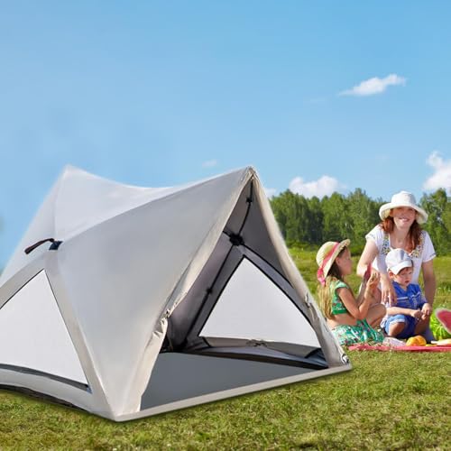 Tente de camping automatique pour 3-4 personnes avec sac - 2