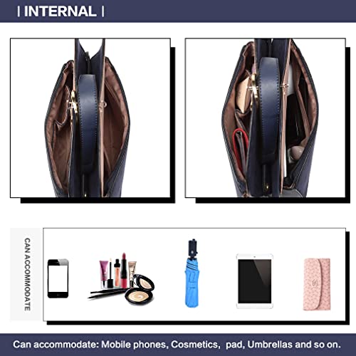 Miss Lulu Cross-Body Bags, Navy #TOP4