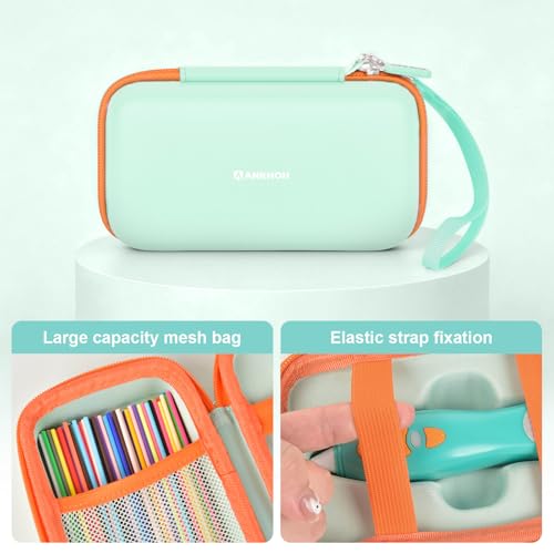 Image of ANKHOH 3D Pen for Kids Case, for 3Doodler Start+ Essentials, Mint Green