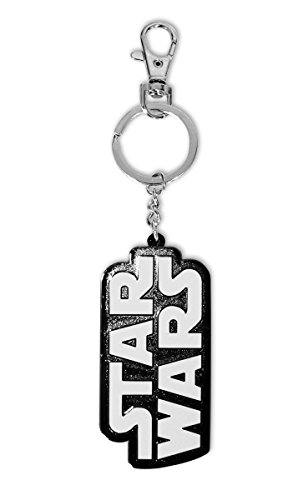 Preisvergleich Produktbild Star Wars Schlüsselanhänger Logo in schwarz,weiß