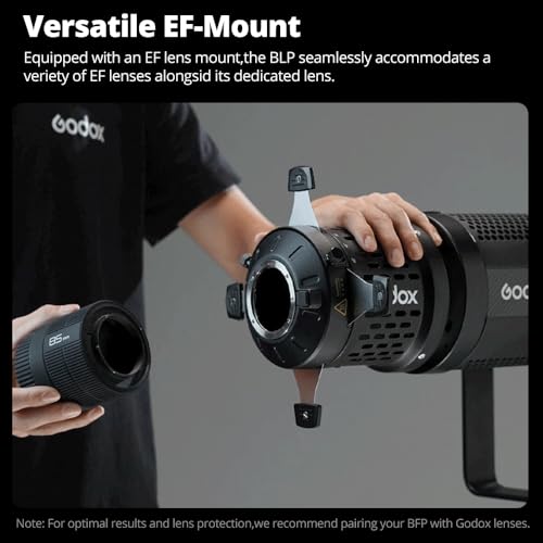 GODOX BLP BFP Propection Attachment, Lens for GODOX BLP BFP Projector (65mm)