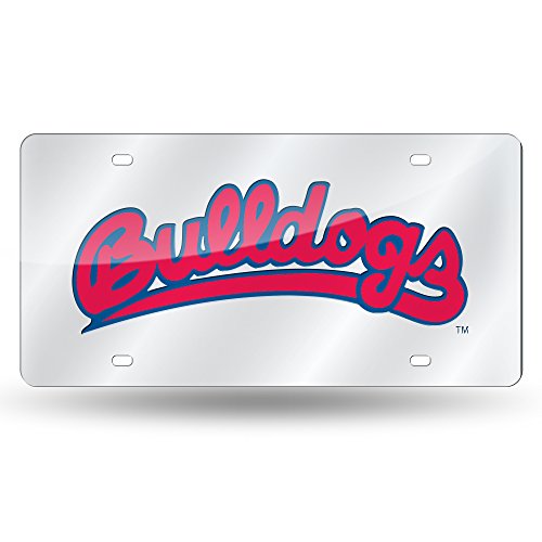NCAA Fresno State Bulldogs Laser Inlaid Metal License Plate Tag