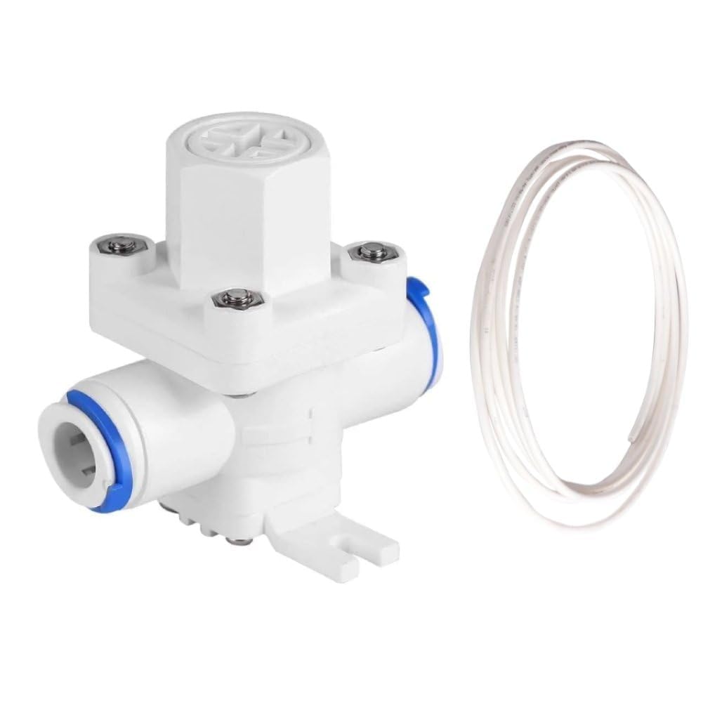 Noir Aqua Prv Ro Water Pressure Reducing Valve, 1/4" Water Pressure Relief Regulator Reducing Valve Filter, 1/4" Quick Push Fit, Water Pressure Reducer Valve, Prv, 5.5 cm (B0CNRXJF1H) Amazon Price History, Amazon Price Tracker