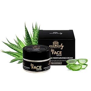 One&Only for Face Aloe Vera Cream for Men 50 ml, Gesichtscreme für Männer, Männerkosmetika, feuchtigkeitsspendende…