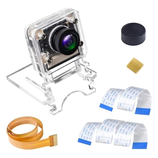 Smraza Raspberry Pi modulo Fotocamera da 5 megapixel 1080p OV5647 sensore del Fuoco Regolabile Grandangolo Fish-Eye Fotocamera Lenti Webcam Video per Raspberry Pi 3 B +, 3 B, 2 B, Zero