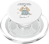Corona de Perro Cavalier King Charles Spaniel Love, Bonita Corona de Cachorro PopSockets PopGrip para MagSafe