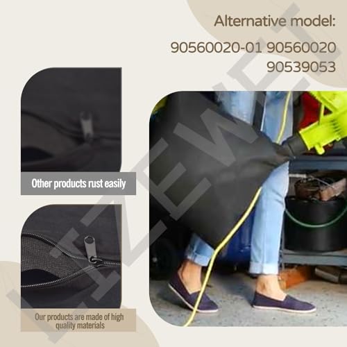 LIZEWEI 90560020-01 Leaf Blower Shoulder Bag, Compatible with Black & Decker 90560020 90539053 for BV3600 BV3800 BV5600 BV6000 BV6600 LH4500 Leaf Blower