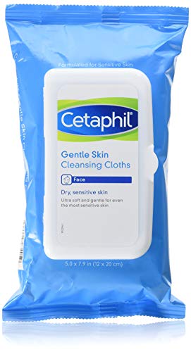 Cetaphil Gentle Skin Cleansing Cloths, 25 Count (Pack of 6)