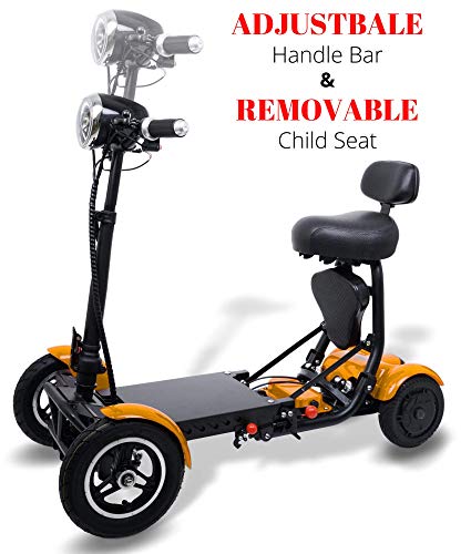 image for Consumable Depot Foldable Mobility Scooter for Adults and Seniors, Lig