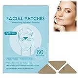 60 Stück Zornesfalte Pflaster mit Hyaluron,Stirnfalten Pflaster gegen Zornesfalten,Anti Falten Pflasters für glattere Haut, Zornesfalten Patches Tape,Faltenpflaster Sanfte Gesichts-Pads
