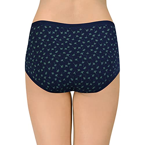 Image of Amante Printed Cotton Full Brief Panty Pack(Pack of 3)