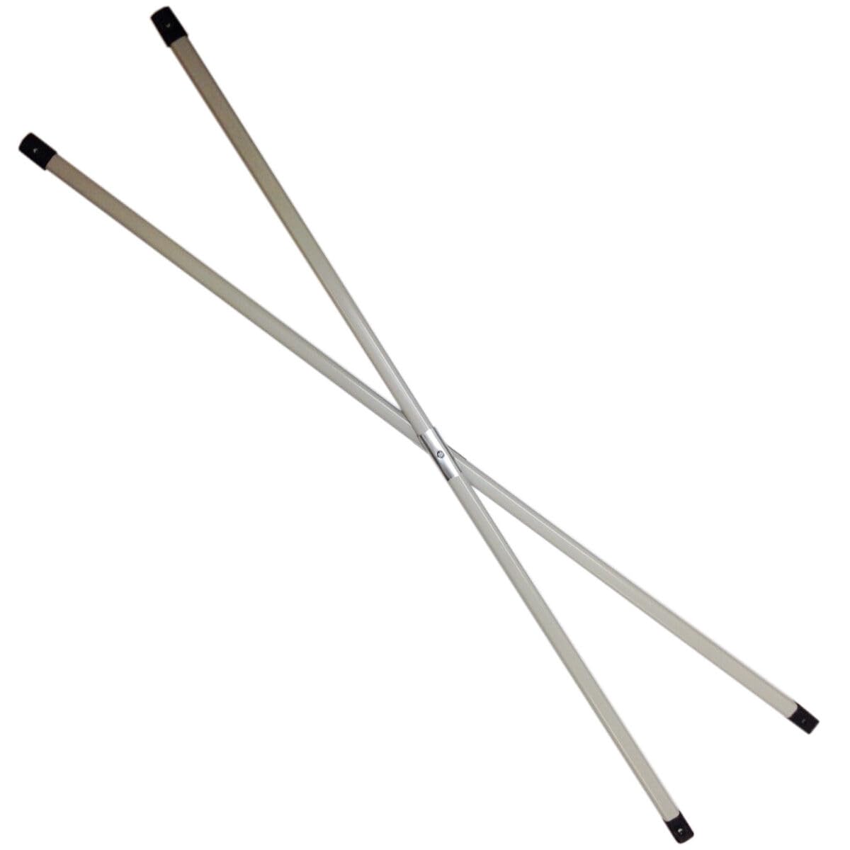 X Cross Bar Spare Part Pop Up Gazebo Frame. (1, X Cross Bar 81cm Color White)