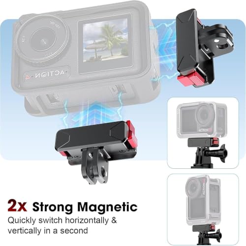 ZODUCT Magnetic Adapter Mount for DJI Action 3, 4, 5 Pro - Image 5