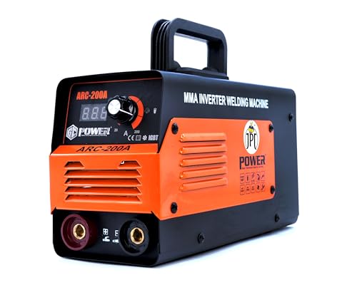 Image of JPT 200Amp MMA /Arc Welding Machine | IGBT With Digital Display | 200A With Hot Start And Anti-Stick | Welding Accessories & Mask