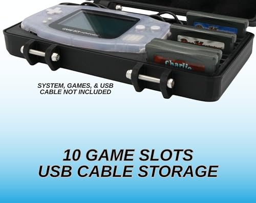Image of Game Boy Advance Original Rugged Protective Carrying Case - Holds 10 + 1 Games - Perfect Fit