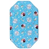 un doudou 防水 コットカバー 60×100cm ディズニー アナと雪の女王 裏面防水 四隅ゴム付き NZ1295-Q