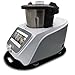 Produktbild Gleitbrett aus Acryl für Monsieur Cuisine Smart | Connect und weitere Küchengeräte | schwarz glänzend | 45x27cm | hochwertige Teflongleiter für müheloses Verschieben sowie Gummifüße für festen Stand
