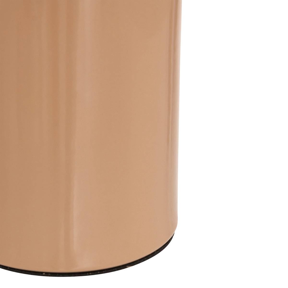 Atmosphera – Lampada Fungo Lito – Beige – Acciaio – Altezza 24,5 cm – Attacco E27 – Alimentazione a Rete – Stile Retrò & Design – Ideale per Camera, Salotto, Ufficio – 25W Max