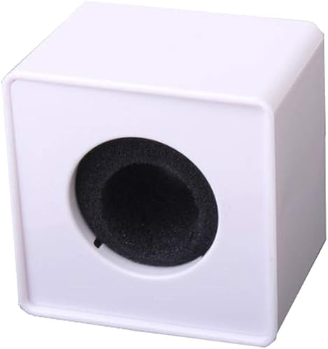 weiAYes ABS Mikrofon Interview Square Logo Flag Station Loch : DJ- und
VJ-Equipment