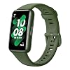 HUAWEI Band 7 Smartwatch Gesundheits- und Fitness-Tracker, schmaler Bildschirm, 2 Wochen Akkulaufzeit, SpO2- und Herzfrequenzmonitor, Schlaf-Tracking, Stressüberwachung,Deutsche Version, grün