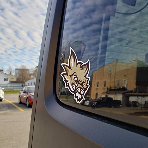 Image of Collegiate NCAA Car Decal Made from Premium Weatherproof Vinyl (Texas State Boko Head)