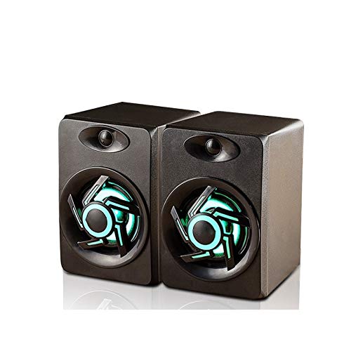 Audio Del Computer, Piccoli Altoparlanti Da Scrivania, Mini Altoparlanti Cavo USB, Altoparlanti Desktop Da Ufficio (Color : B)