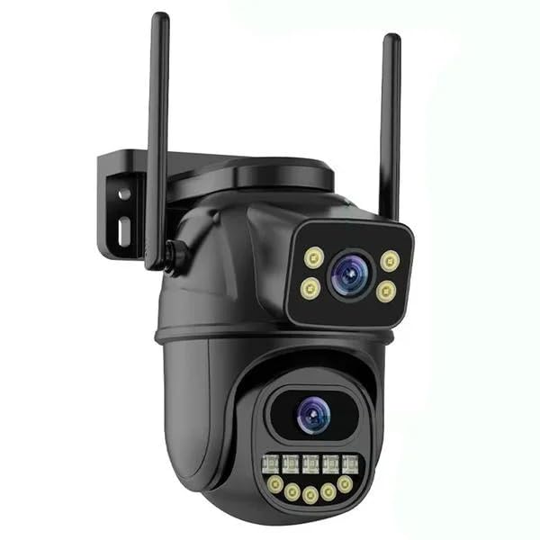 Zewnętrzna kamera WiFi, kamera nadzorująca 8 mp, kamera ptz 360, podwójna kamera, zewnętrzna kamera IP, bezpieczeństwo domu WiFi, kamera noktowizyjna, wodoodporna kamera