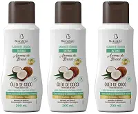 Kit 3 Sabonetes Íntimo Líquido 200ml Bio Instinto – Com Barbatimão e Aroeira, Higiene Íntima Feminina, pH Balanceado, Uso Diário (Óleo de coco)