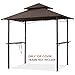 MASTERCANOPY Grill Gazebo Replacement Canopy Top for Model L-GG001PST-F (Brown)
