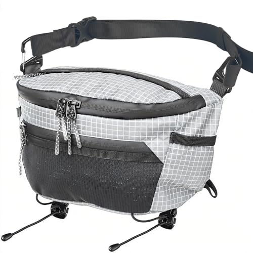 Rocalt Unisex Waterproof Waist Pack with Multiple Pockets