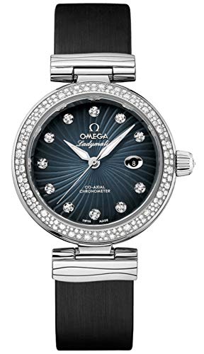 Omega De Ville Ladymatic Blue Dial Ladies Watch 425.37.34.20.56.001