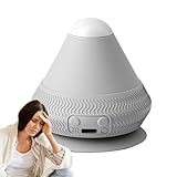 Massageball Elektrisch, Triggerpunkt Drücker Mit Saugnapf Und Heißer, Faszienrolle Mit Vibrierende Heizung Für Tiefe Gewebemassage, Fuß, Schulter Und Unteren Rücken