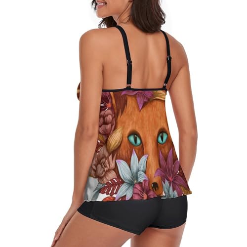 Ensemble bikini tankini de plage Fleur De Renard aux finitions haut de gamme - 3