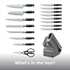 Ninja® NeverDull™ 17-Pc Knife Block Set, Built-in Sharpener, Black, K32017 — photo 4 of 6