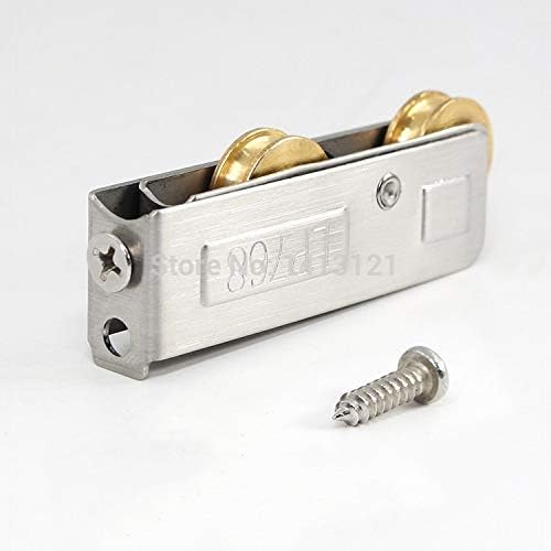 Window Roller 768-Type Window Roller Sliding Door Plastic Steel Window Pulley Aluminum Alloy Windows Brass Wheel Muted Roller House Hardware