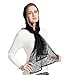 Fashion Muslims Religious Ceremony Veils Delicate Lace Wrap Wedding Veils For Bridesmaids And Guests